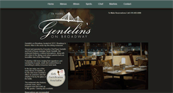 Desktop Screenshot of gentelinsonbroadway.com